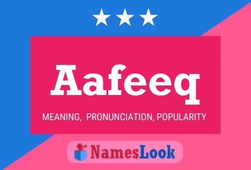 ملصق اسم Aafeeq