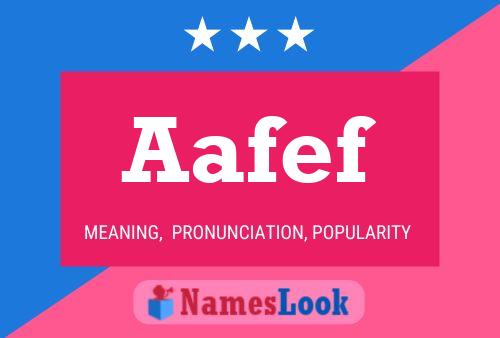 ملصق اسم Aafef