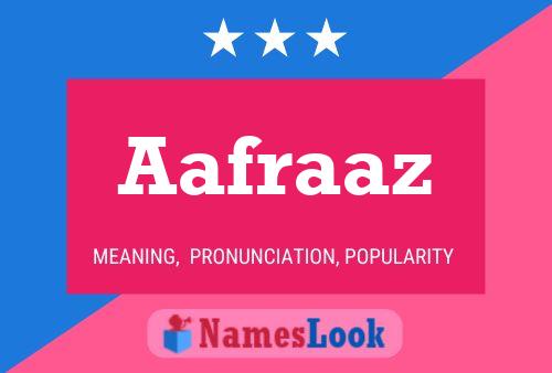 ملصق اسم Aafraaz