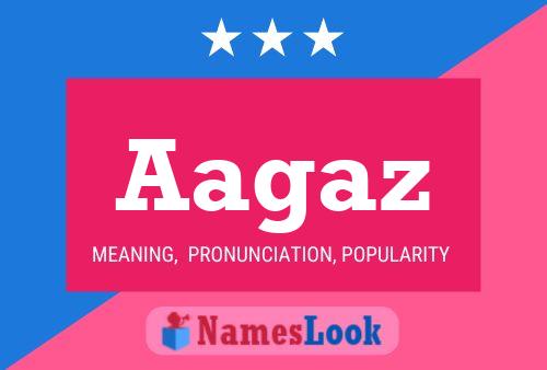 ملصق اسم Aagaz