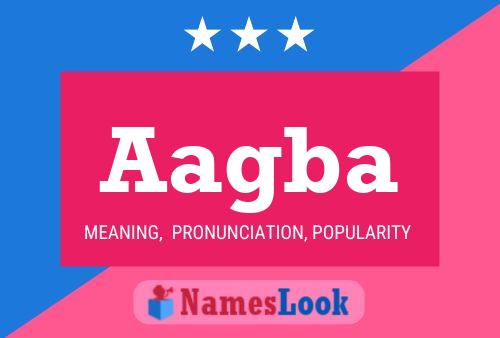 ملصق اسم Aagba