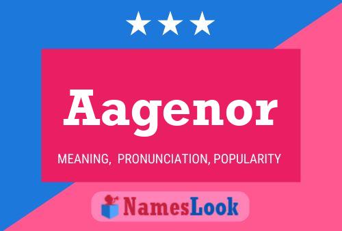 ملصق اسم Aagenor