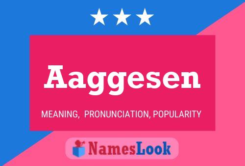 ملصق اسم Aaggesen