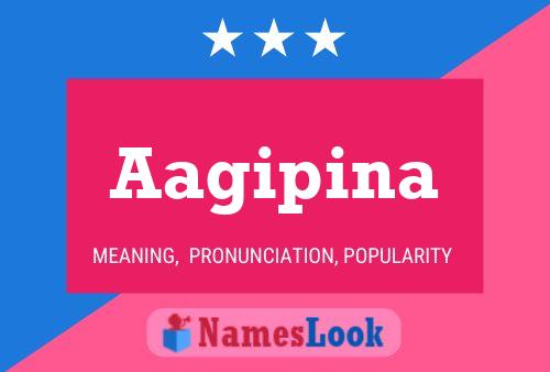 ملصق اسم Aagipina