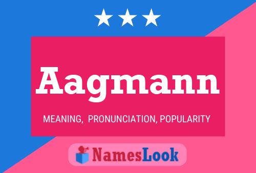 ملصق اسم Aagmann