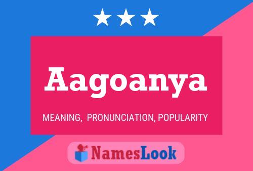 ملصق اسم Aagoanya