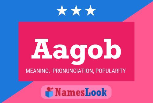 ملصق اسم Aagob