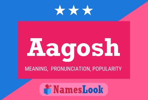 ملصق اسم Aagosh