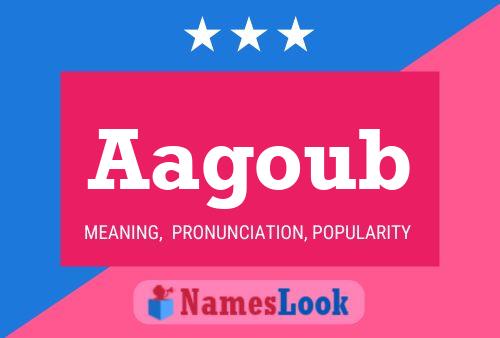 ملصق اسم Aagoub