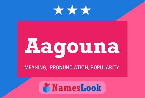 ملصق اسم Aagouna