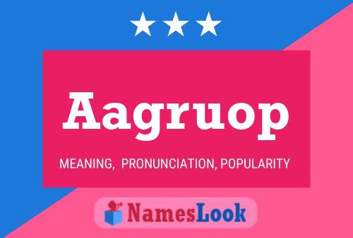 ملصق اسم Aagruop