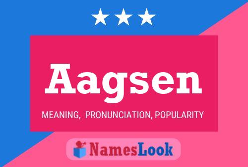 ملصق اسم Aagsen