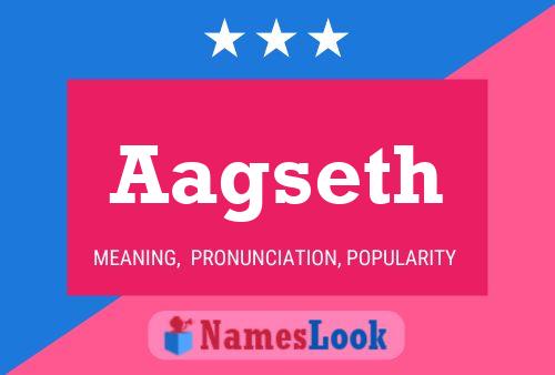 ملصق اسم Aagseth