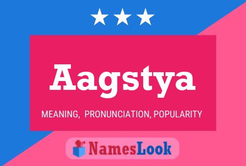 ملصق اسم Aagstya