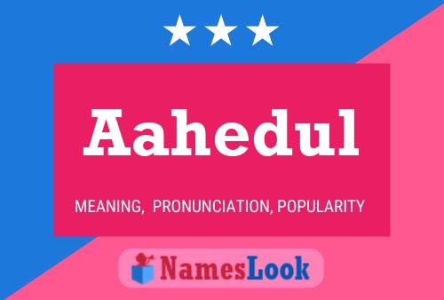 ملصق اسم Aahedul