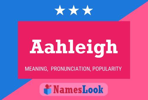 ملصق اسم Aahleigh