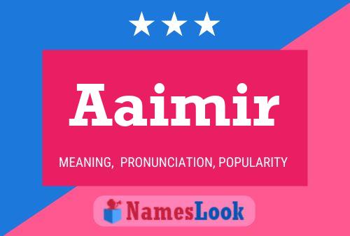 ملصق اسم Aaimir