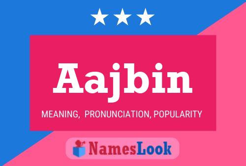 ملصق اسم Aajbin