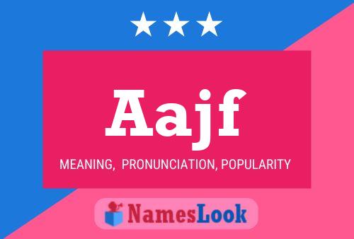 ملصق اسم Aajf