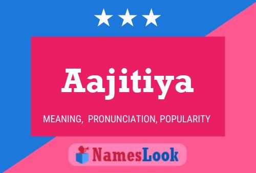 ملصق اسم Aajitiya