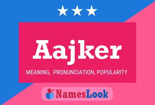 ملصق اسم Aajker