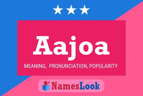 ملصق اسم Aajoa