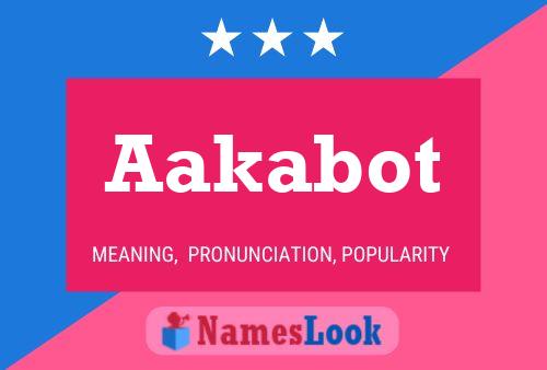 ملصق اسم Aakabot