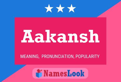 ملصق اسم Aakansh