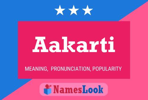 ملصق اسم Aakarti