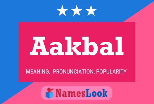 ملصق اسم Aakbal