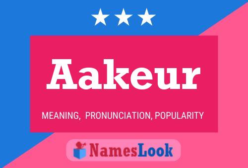 ملصق اسم Aakeur