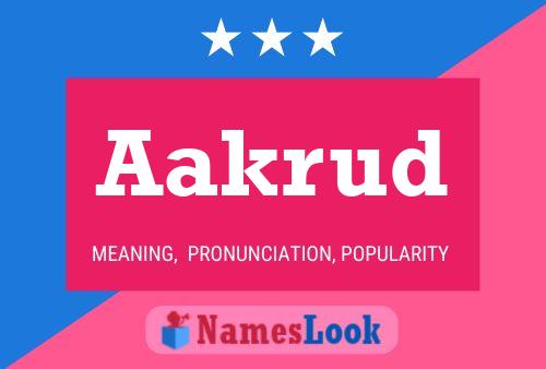 ملصق اسم Aakrud