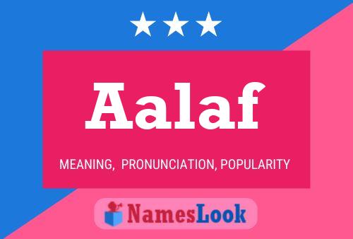 ملصق اسم Aalaf