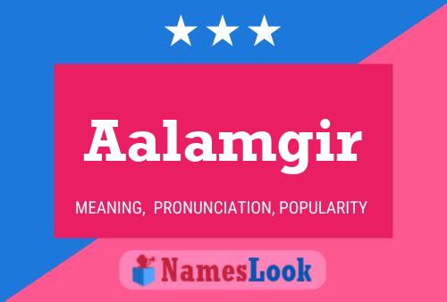 ملصق اسم Aalamgir