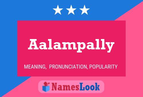 ملصق اسم Aalampally