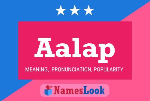 ملصق اسم Aalap