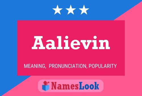 ملصق اسم Aalievin