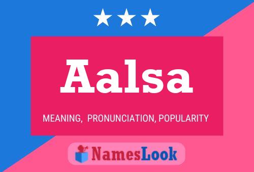 ملصق اسم Aalsa