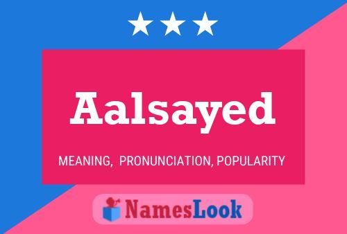 ملصق اسم Aalsayed