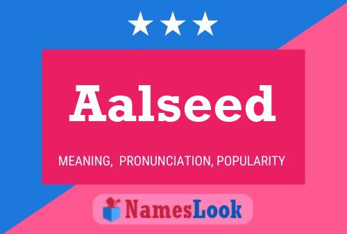 ملصق اسم Aalseed