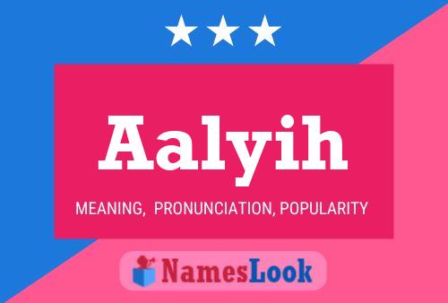 ملصق اسم Aalyih