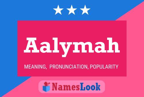 ملصق اسم Aalymah