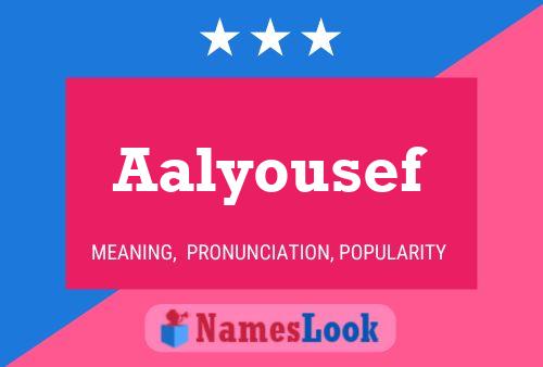 ملصق اسم Aalyousef