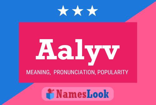 ملصق اسم Aalyv