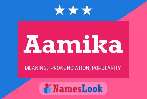 ملصق اسم Aamika