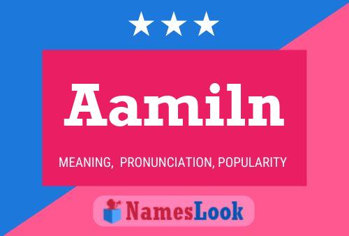 ملصق اسم Aamiln