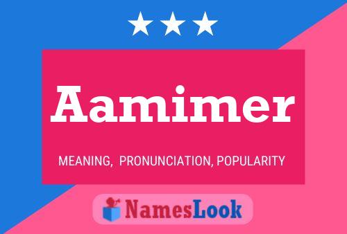 ملصق اسم Aamimer