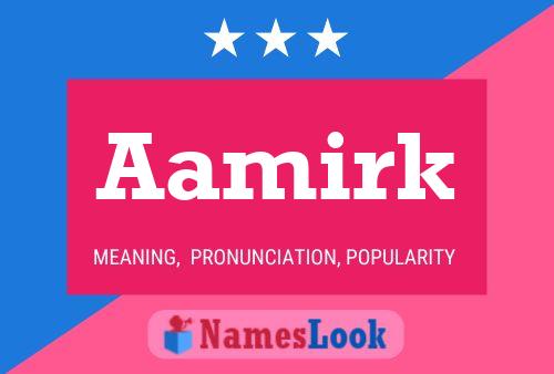 ملصق اسم Aamirk