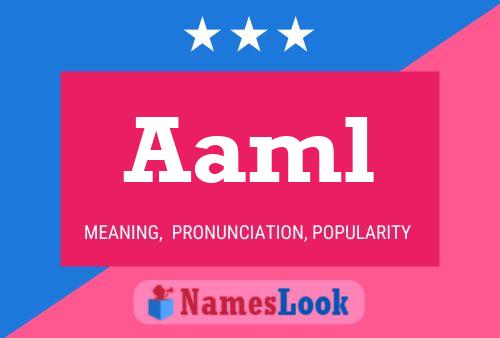 ملصق اسم Aaml