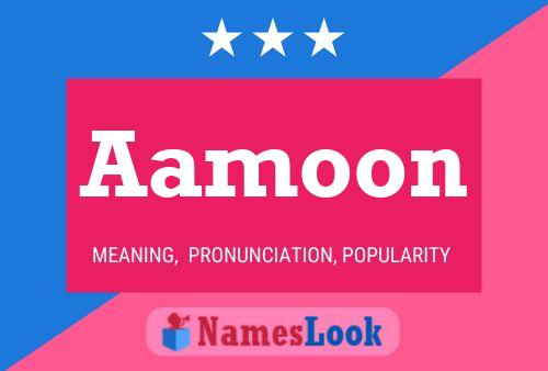 ملصق اسم Aamoon